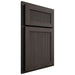 Shiloh Cabinetry Partial Overlay Reeded Malibu White Oak Rift Cut Creekside Door