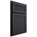 Shiloh Cabinetry Partial Overlay Reeded Malibu White Oak Rift Cut Harbor Door