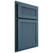 Shiloh Cabinetry Partial Overlay Reeded Malibu White Oak Rift Cut Hudson Door