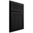 Shiloh Cabinetry Partial Overlay Reeded Malibu White Oak Rift Cut Ink Door
