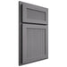 Shiloh Cabinetry Partial Overlay Reeded Malibu White Oak Rift Cut Sterling Door