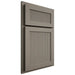 Shiloh Cabinetry Partial Overlay Reeded Malibu White Oak Rift Cut Thyme Door