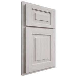 Shiloh Cabinetry Partial Overlay Richmond Alder Plain Cut Cotton Door