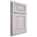 Shiloh Cabinetry Partial Overlay Richmond Hickory Plain Cut Cotton Door