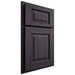 Shiloh Cabinetry Partial Overlay Richmond Hickory Plain Cut Harbor Door