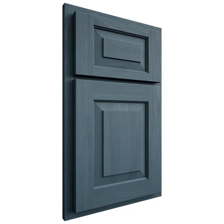 Shiloh Cabinetry Partial Overlay Richmond Hickory Plain Cut Hudson Door