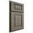 Shiloh Cabinetry Partial Overlay Richmond Hickory Plain Cut Thyme Door
