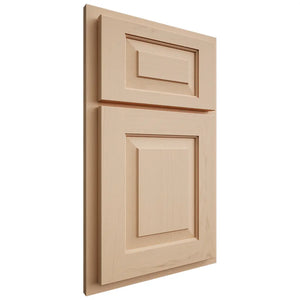 Shiloh Cabinetry Partial Overlay Richmond Maple Plain Cut Natural Door