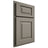 Shiloh Cabinetry Partial Overlay Richmond Maple Plain Cut Thyme Door