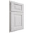 Shiloh Cabinetry Partial Overlay Richmond Paintable Polar Door