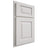 Shiloh Cabinetry Partial Overlay Richmond Paintable Soft White Door