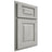 Shiloh Cabinetry Partial Overlay Richmond Poplar Plain Cut Stratus Door