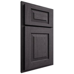 Shiloh Cabinetry Partial Overlay Richmond Red Oak Plain Cut Harbor Door