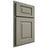 Shiloh Cabinetry Partial Overlay Richmond Red Oak Plain Cut Thyme Door