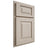 Shiloh Cabinetry Partial Overlay Richmond Walnut Plain Cut Seagull Door