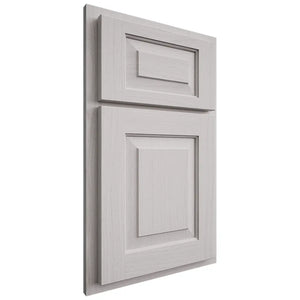 Shiloh Cabinetry Partial Overlay Richmond White Oak Plain Cut Cotton Door