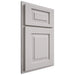 Shiloh Cabinetry Partial Overlay Richmond White Oak Plain Cut Cotton Door