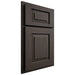 Shiloh Cabinetry Partial Overlay Richmond White Oak Plain Cut Creekside Door