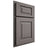 Shiloh Cabinetry Partial Overlay Richmond White Oak Plain Cut Flagstone Door