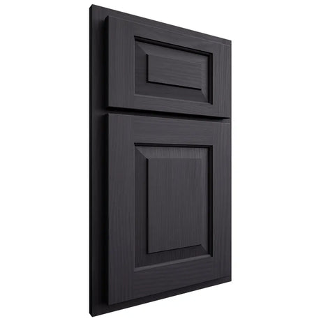 Shiloh Cabinetry Partial Overlay Richmond White Oak Plain Cut Harbor Door