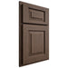 Shiloh Cabinetry Partial Overlay Richmond White Oak Plain Cut Mineral Door