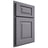 Shiloh Cabinetry Partial Overlay Richmond White Oak Quarter Sawn Cadet Door