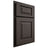 Shiloh Cabinetry Partial Overlay Richmond White Oak Quarter Sawn Creekside Door