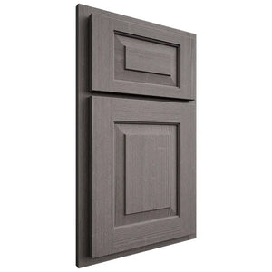 Shiloh Cabinetry Partial Overlay Richmond White Oak Quarter Sawn Flagstone Door