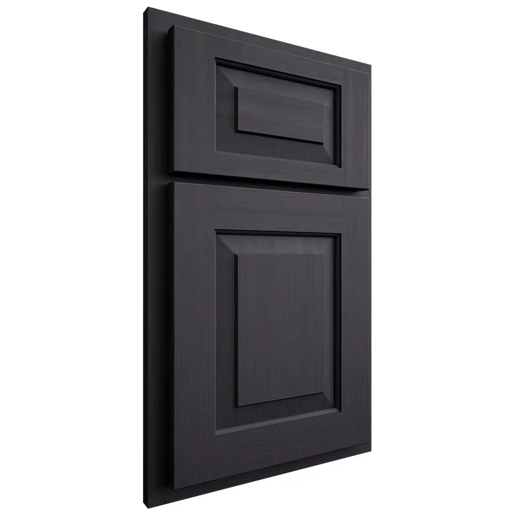 Shiloh Cabinetry Partial Overlay Richmond White Oak Quarter Sawn Harbor Door