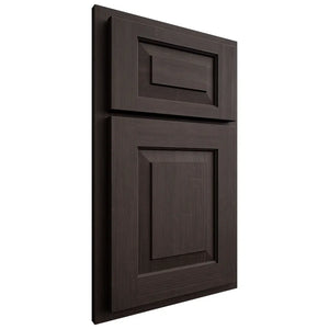 Shiloh Cabinetry Partial Overlay Richmond White Oak Quarter Sawn Morel Door