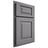 Shiloh Cabinetry Partial Overlay Richmond White Oak Quarter Sawn Sterling Door