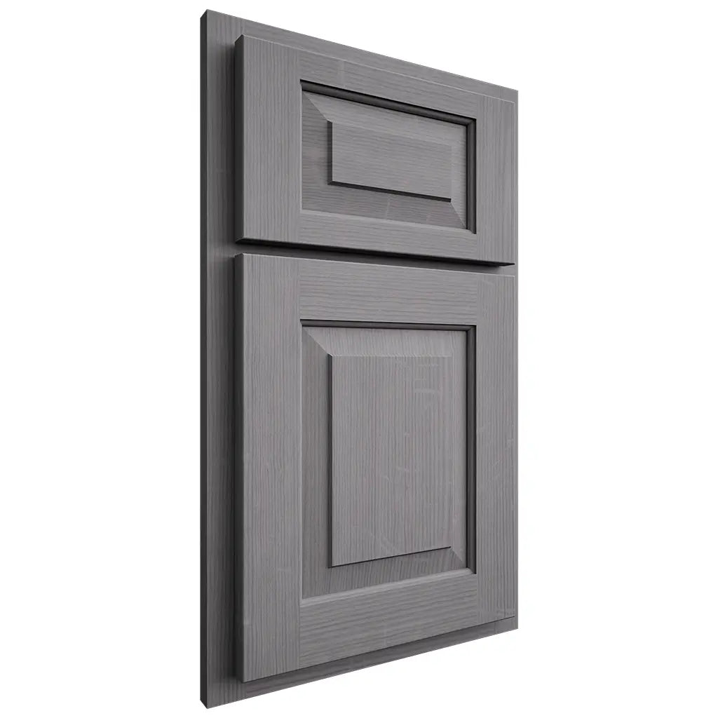 Shiloh Cabinetry Partial Overlay Richmond White Oak Quarter Sawn Sterling Door