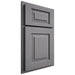 Shiloh Cabinetry Partial Overlay Richmond White Oak Quarter Sawn Sterling Door