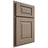 Shiloh Cabinetry Partial Overlay Richmond White Oak Rift Cut Almond Door