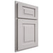 Shiloh Cabinetry Partial Overlay Richmond White Oak Rift Cut Cotton Door
