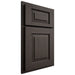 Shiloh Cabinetry Partial Overlay Richmond White Oak Rift Cut Creekside Door