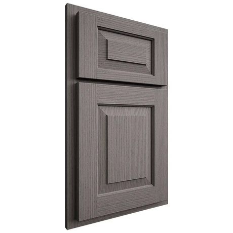 Shiloh Cabinetry Partial Overlay Richmond White Oak Rift Cut Flagstone Door