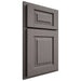 Shiloh Cabinetry Partial Overlay Richmond White Oak Rift Cut Flagstone Door