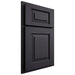 Shiloh Cabinetry Partial Overlay Richmond White Oak Rift Cut Harbor Door