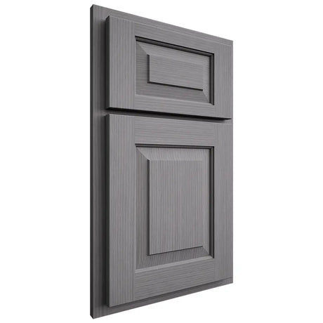 Shiloh Cabinetry Partial Overlay Richmond White Oak Rift Cut Sterling Door