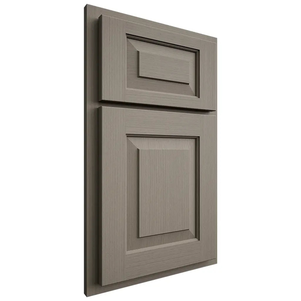 Shiloh Cabinetry Partial Overlay Richmond White Oak Rift Cut Thyme Door