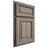 Shiloh Cabinetry Partial Overlay Savannah Hickory Plain Cut Sterling Door