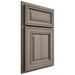 Shiloh Cabinetry Partial Overlay Savannah Hickory Plain Cut Sterling Door