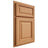 Shiloh Cabinetry Partial Overlay Savannah Maple Plain Cut Golden Door