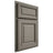 Shiloh Cabinetry Partial Overlay Savannah Maple Plain Cut Thyme Door