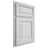 Shiloh Cabinetry Partial Overlay Savannah Paintable Pure White Door