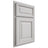 Shiloh Cabinetry Partial Overlay Savannah Paintable Repose Gray Door