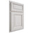 Shiloh Cabinetry Partial Overlay Savannah Paintable Soft White Door