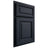 Shiloh Cabinetry Partial Overlay Savannah Poplar Plain Cut Hudson Door