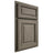 Shiloh Cabinetry Partial Overlay Savannah Poplar Plain Cut Sterling Door